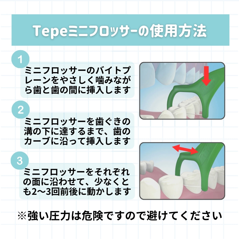 テペ ミニフロッサー(TePe Mini Flosser) 36本入