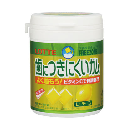 歯につきにくいガム レモン ボトル 1個