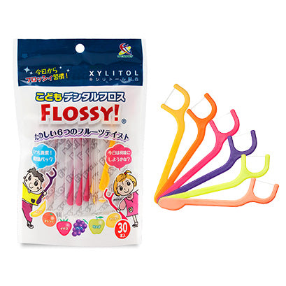 子ども用デンタルフロス　FROSSY!　30本入／60本入